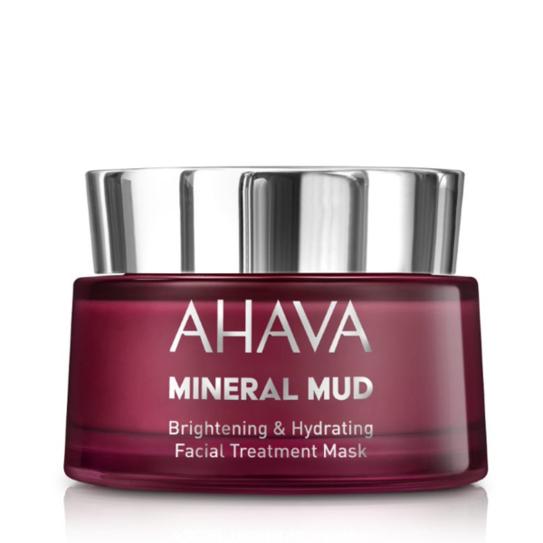 AHAVA Mineral Mud Brightening & Hydrating sejas kopšanas maska, 50 ml