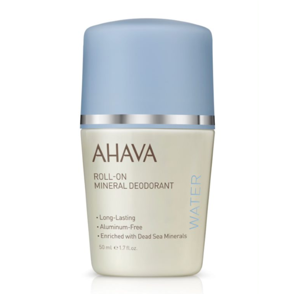 AHAVA Roll-On Mineral Dezodorants sievietēm, 50 ml