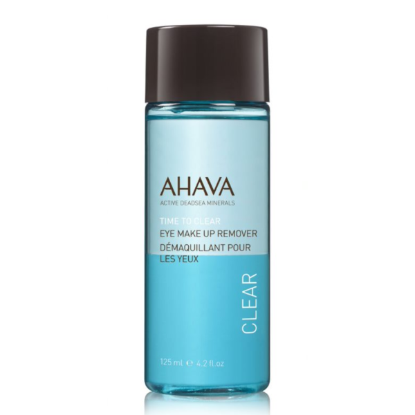 AHAVA Time To Clear Eye Makeup Remover acu kosmētikas noņēmējs, 125 ml