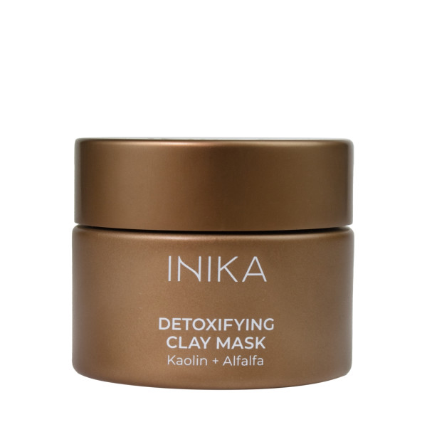 INIKA Organic Detoxifying Clay Mask detoksikācijas mālu sejas maska, 50 ml