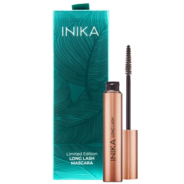 INIKA Organic Limited Edition Long Lash Mascara ierobežota izlaiduma pagarinoša skropstu tuša, 8 ml