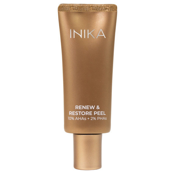 INIKA Organic Renew + Restore Peel atjaunojošs skrubis, 30 ml