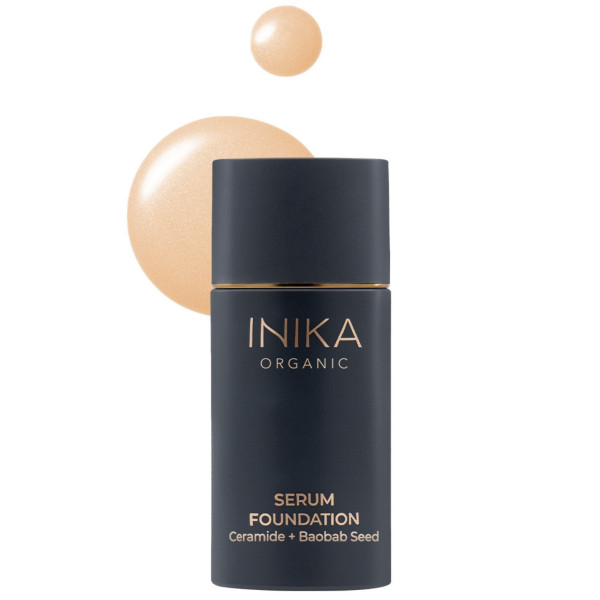 INIKA Organic Serum Foundation seruma tonālais krēms, tonis: Bold, 25 ml