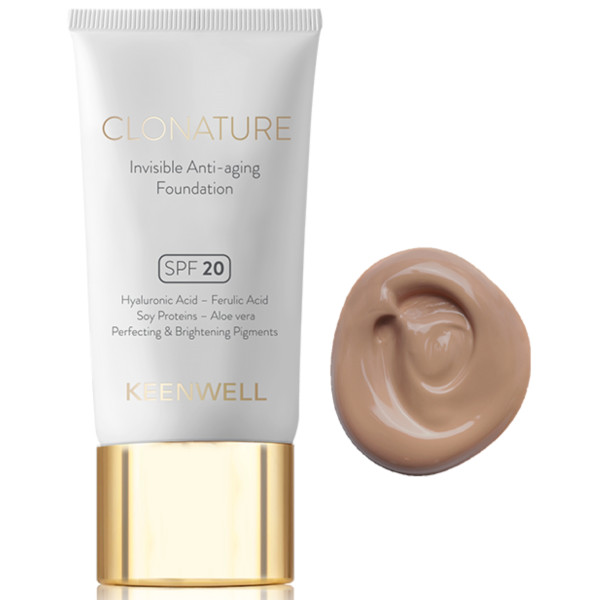 Keenwell Clonature atjaunojošs tonālais krēms SPF 20, 30 ml (nr. 8)