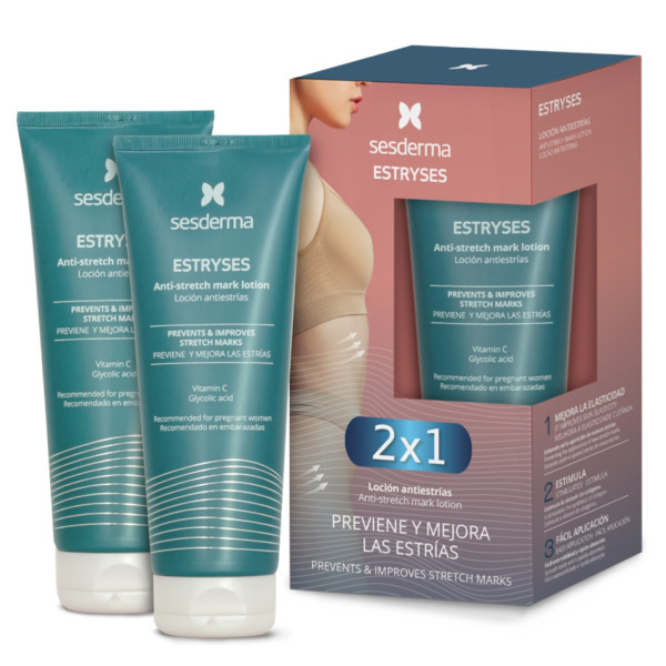 Sesderma Estryses striju ķermeņa losjonu komplekts, 2 x 200 ml