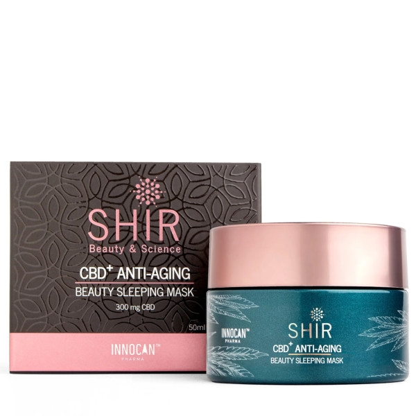 SHIR CBD Plus Sleeping Mask miega maska, 300 mg CBD, 50 ml