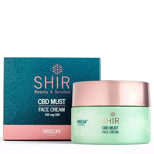 SHIR Luxury CBD Face Cream sejas krēms, CBD 100 mg, 50 ml