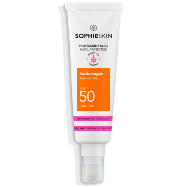 SOPHIE SKIN atjaunojošs saules aizsargkrēms sejai SPF 50, 50 ml