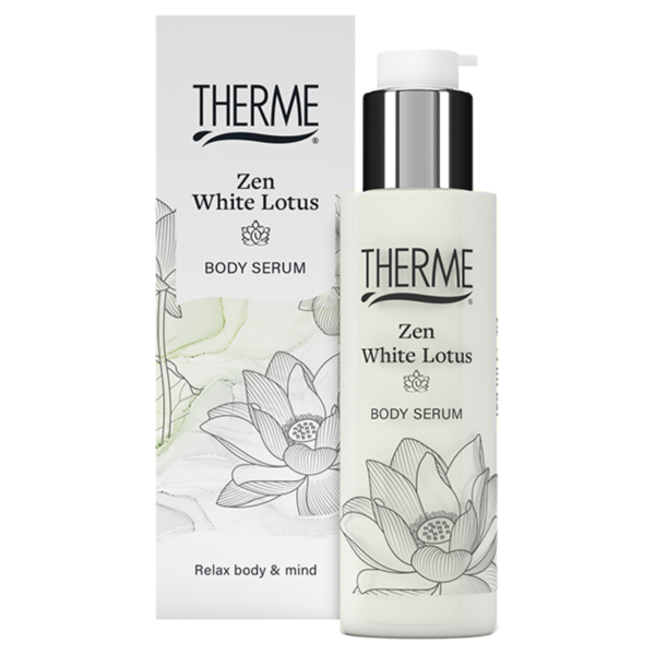 Therme zen baltā lotosa ķermeņa serums, 125 ml