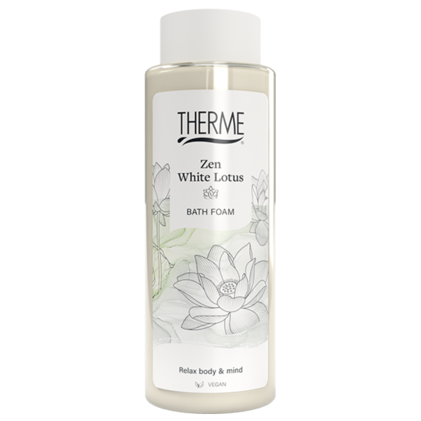 Therme zen baltā lotosa vannas putas, 500 ml