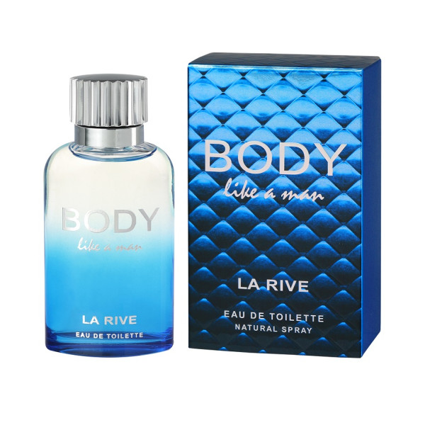 La Rive Body Like A Man EDT tualetes ūdens vīriešiem, 90 ml