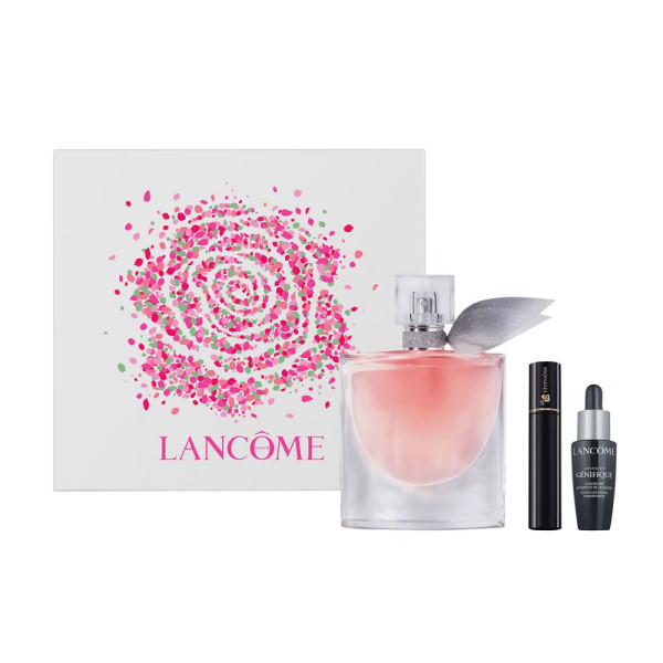 Lancome La Vie Est Belle komplekts sievietēm (EDP, 50 ml + Advanced Genifique serums, 10 ml + Hypnose skropstu tuša, 2 ml)