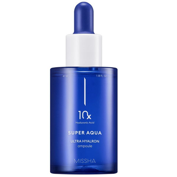 Missha Super Aqua Ultra Hyalron Ampoule sejas serums, 47 ml