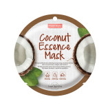 Purederm Coconut Essence Mask sejas maska ar kokosriekstu ekstraktu, 18 g