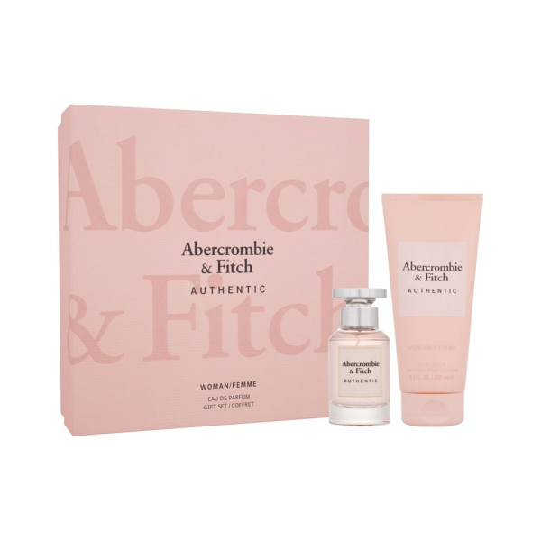 Abercrombie & Fitch Authentic Eau de Parfum komplekts sievietēm (Edp 50 ml + ķermeņa losjons 200 ml)