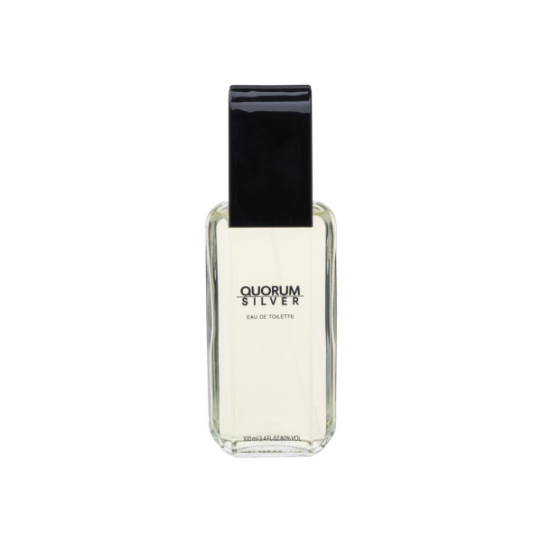 Antonio Puig Quorum Silver EDT tualetes ūdens vīriešiem, 100 ml