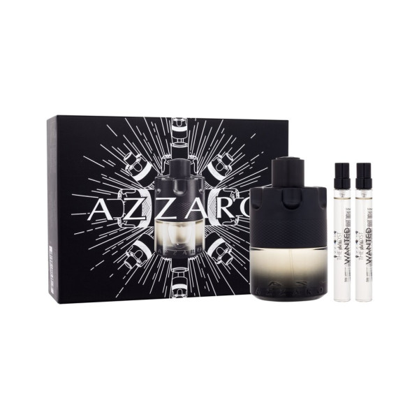 Azzaro The Most Wanted Intense EDT tualetes ūdens komplekts vīriešiem, 100 ml