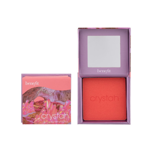 Benefit Crystah Wanderful World Blush Powder sarkanais zemeņu vaigu sārtums, 6 g