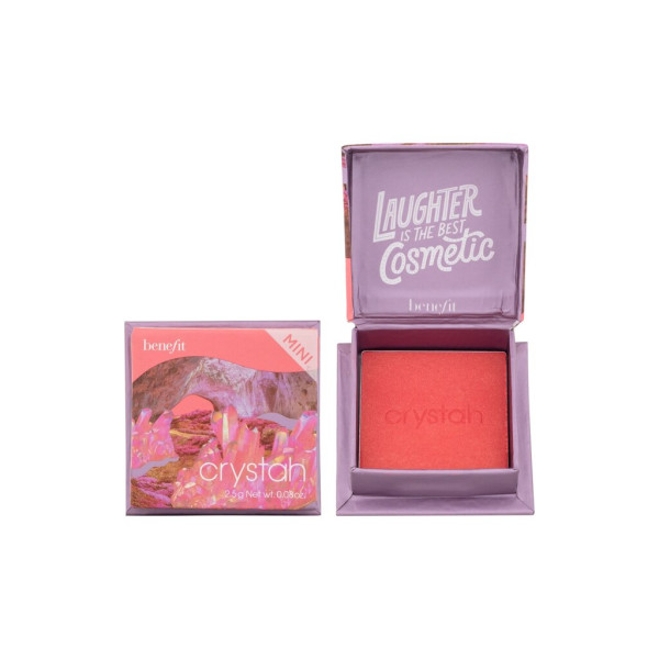  Benefit Crystha Mini Silky-Soft Powder Blush, tonis: Strawberry Pink, 2,5 g