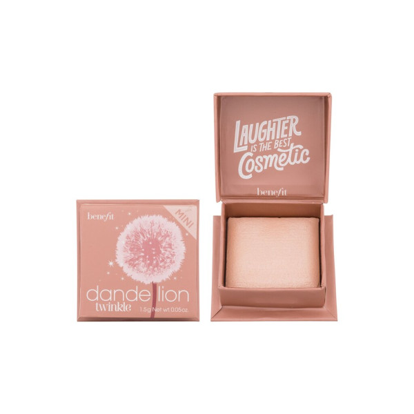  Benefit Dandelion Twinkle Powder Highlighter Mini marķieris, tonis: Soft Nude-Pink, 1,5 g