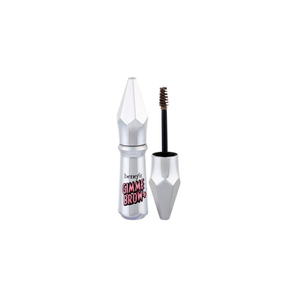 Benefit Gimme Brow+ Mini Brow-Volumizing Fibre Gel uzacu želeja, tonis: 5 Cool Black-Brown, 1,5 g