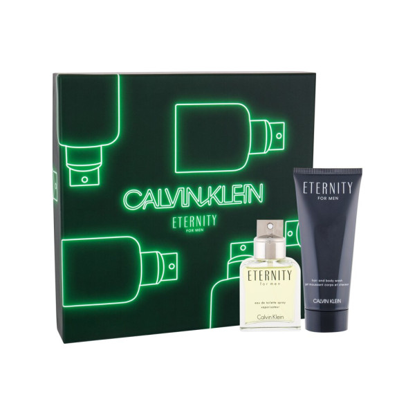 Calvin Klein Eternity komplekts vīriešiem (EDT, 50 ml + dušas želeja, 100 ml)