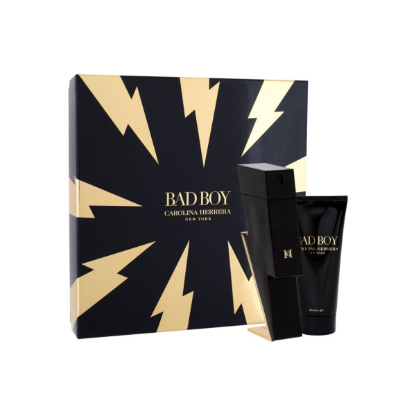 Carolina Herrera Bad Boy komplekts vīriešiem (EDT, 100 ml + dušas želeja, 100 ml)