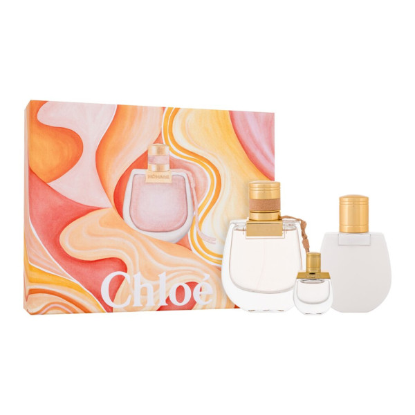 Chloé Nomade parfumūdens komplekts sievietēm (Edp 75 ml + ķermeņa losjons 100 ml + Edp 5 ml)