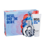 Diesel Only The Brave Eau de Toilette komplekts vīriešiem (Edt 50 ml + Shower gel 100 ml)