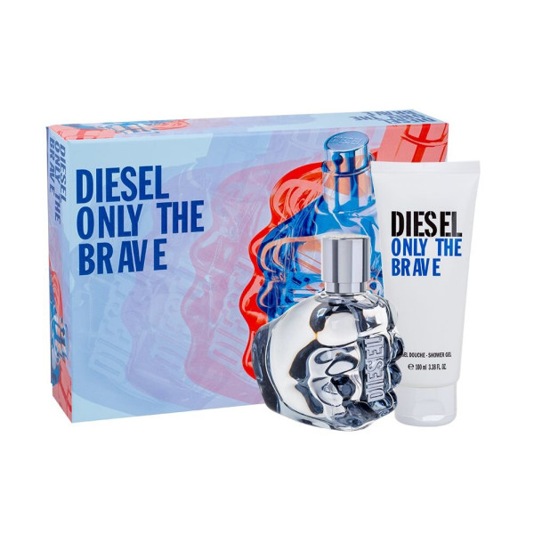 Diesel Only The Brave Eau de Toilette komplekts vīriešiem (Edt 50 ml + Shower gel 100 ml)