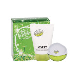 DKNY DKNY Be Delicious komplekts sievietēm (EDP, 30 ml + ķermeņa losjons, 100 ml)