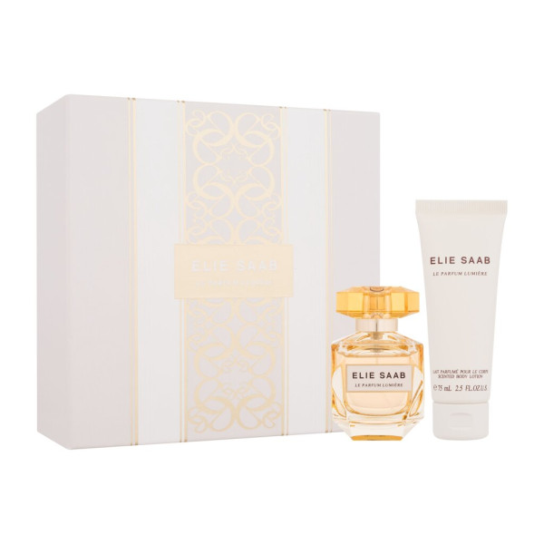 Elie Saab Le Parfum Lumiere komplekts sievietēm (EDP, 50 ml + ķermeņa losjons, 75 ml)