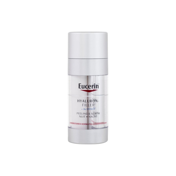 Eucerin Hyaluron-Filler + 3x Effect Night Peel & Serum nakts serums, 30 ml