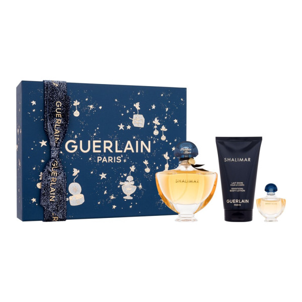 Guerlain Shalimar komplekts sievietēm (EDP, 50 ml + EDP, 5 ml + ķermeņa losjons, 75 ml)