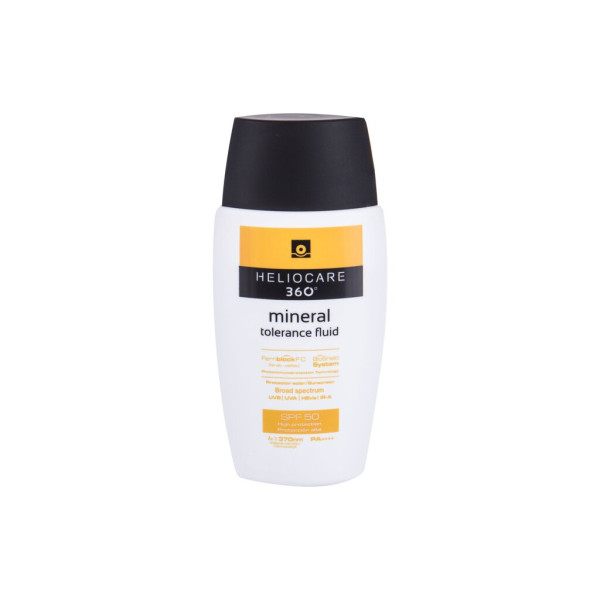 Heliocare 360 Mineral Tolerance Fluid SPF 50 aizsargājošs šķidrums no saules, 50 ml