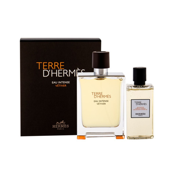 Hermes Terre d´Hermes Eau Intense Vetiver komplekts vīriešiem (EDP, 100 ml + dušas želeja, 80 ml)