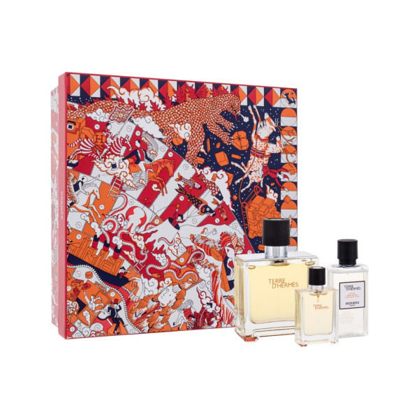 Hermes Terre d´Hermes komplekts vīriešiem (EDP, 75 ml + pēcskūšanās līdzeklis, 40 ml + EDP, 12,5 ml)