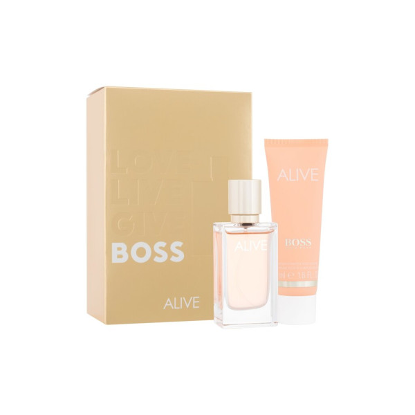 Hugo Boss Alive komplekts sievietēm (EDP, 30 ml + ķermeņa losjons, 50 ml)