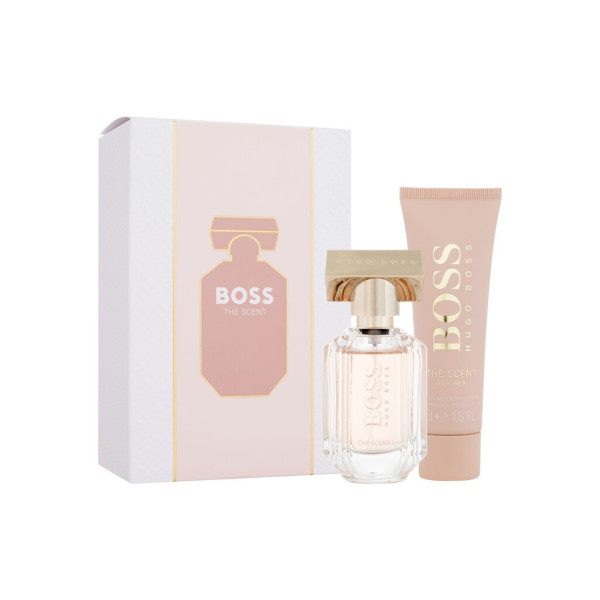 HUGO BOSS Boss The Scent Eau de Parfum komplekts sievietēm (Edp 30 ml + Body Lotion 50 ml)