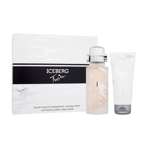 Iceberg Twice Platinum komplekts sievietēm (EDT, 125 ml + ķermeņa losjons, 100 ml)