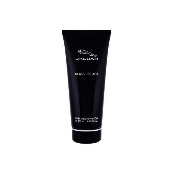 Jaguar Classic Black Bath and Shower Gel dušas želeja vīriešiem, 200 ml