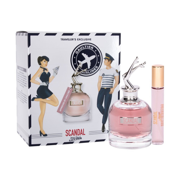 Jean Paul Gaultier Scandal komplekts sievietēm (EDP, 80 ml + EDP, 20 ml)