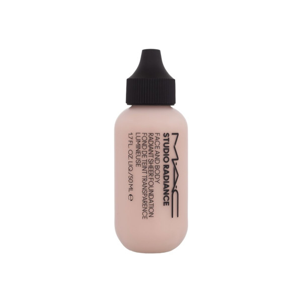 MAC Studio Radiance Face And Body Radiant Sheer tonālais krēms, tonis: W2, 50 ml