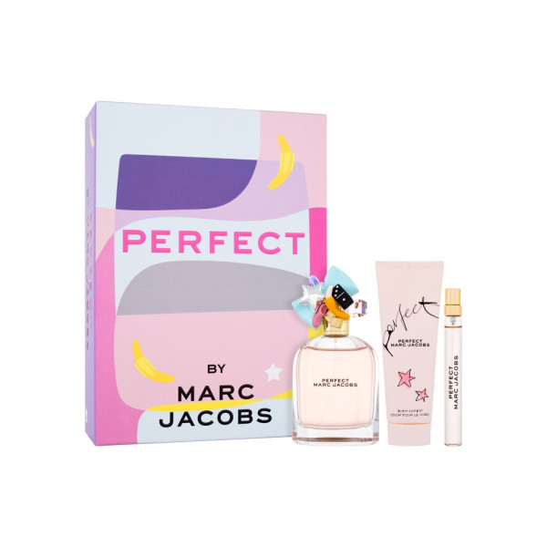 Marc Jacobs Perfect komplekts sievietēm (EDP, 100 ml + ķermeņa losjons, 75 ml + EDP, 10 ml)