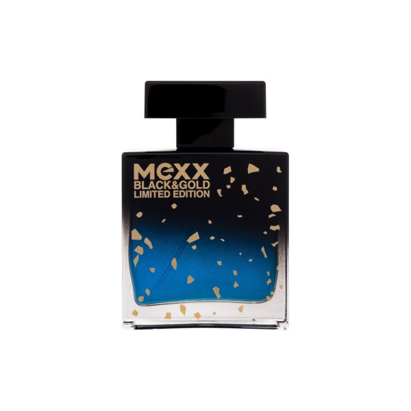 Mexx Black & Gold Limited Edition EDT tualetes ūdens vīriešiem, 50 ml