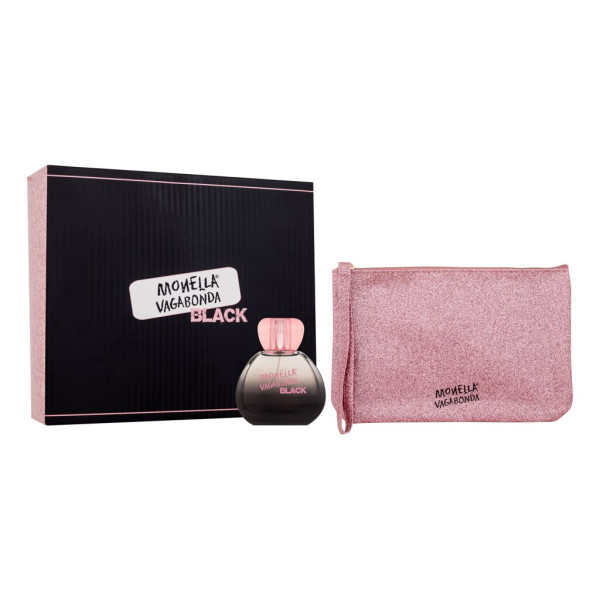 Monella Vagabonda Black Eau de Toilette komplekts sievietēm (Edt 100 ml + Cosmetic Bag)