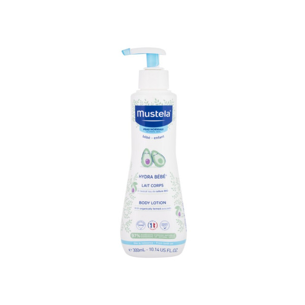 Mustela Hydra Bébé Body Lotion ķermeņa losjons bērniem, 300 ml