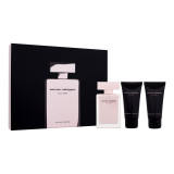 Narciso Rodriguez For Her komplekts sievietēm (EDP, 50ml + ķermeņa losjons, 50ml + dušas želeja, 50ml)