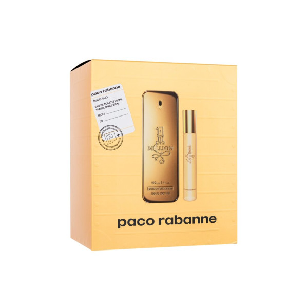 Paco Rabanne 1 Million tualetes ūdens komplekts vīriešiem (Edt 100 ml + Edt 20 ml)