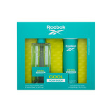 Reebok Cool Your Body komplekts sievietēm (EDT, 100 ml + izsmidzināms dezodorants, 150 ml)